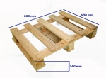 Palet 800 x 600 Reciclado